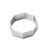 CY-buity Aluminum Fondant Decoration Cooky Biscuit Cutter Cake Tool Sugar Craft Diy Mould Model=Hexagon N15