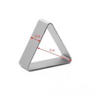 CY-buity Aluminum Fondant Decoration Cooky Biscuit Cutter Cake Tool Sugar Craft Diy Mould Model=Hexagon N41