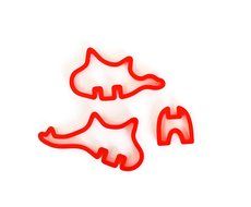 SUCK UK 3D Spaceship Cookie Cutters N7
