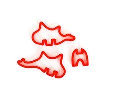 SUCK UK 3D Spaceship Cookie Cutters N9