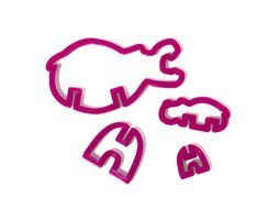 SUCK UK 3D Spaceship Cookie Cutters N24