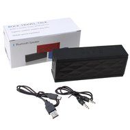 AGPtek Wireless Bluetooth Boombox Speaker w/ Microphone for MP3 PC iPhone iPod Samsung Mobile Phone - Black N2