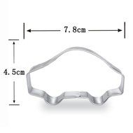 Yunko 4-Piece Baseball Stainless Steel Cookie Cutter Set Fondant Cutter Cake Decoration Tools N4