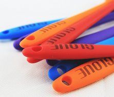 GLOUE Silicone Pastry Brushes Set - Silicone Grill Barbecue Brush - 4-piece 450oF Heat - Ergonomic Easy-to-Clean... N3