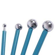 ShungHO 4 Fondant Flower Sugarcraft Metal Ball Modelling Cake Decorating Cutter Tool N5