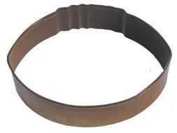 R&amp;M Football 3.5&quot; Cookie Cutter Brown With Brightly Colored, Durable, Baked-on Polyresin Finish