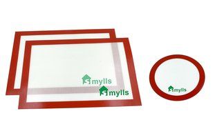 Baking Mat Premium Silicone Non-Stick-3 Pack SMYLLS