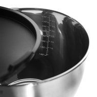 PriorityChef 5 Piece Mixing Bowls With Lids, Large 5 Quart Capacity, Stainless Steel, Non Slip Silicone Bottom... N4