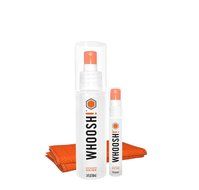 WHOOSH! Screen Shine Duo+ Desk Bottle and Pocket Sprayer &amp; 2 microfiber cloths N5