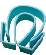 Greek Letter Omega Cookie Cutter (3 inches)