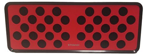 Polaroid Wireless Speaker With Stereo Sound, Red N2