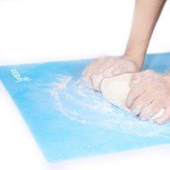 Super Kitchen Food Grade Silicone Pastry Mat Extra Large Nonstick Baking Mat Oven Fondant Counter Mat 23.4 By... N2