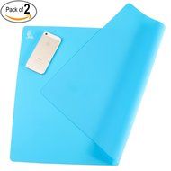 Super Kitchen Food Grade Silicone Pastry Mat Extra Large Nonstick Baking Mat Oven Fondant Counter Mat 23.4 By... N11