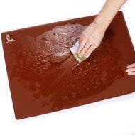 Super Kitchen Food Grade Silicone Pastry Mat Extra Large Nonstick Baking Mat Oven Fondant Counter Mat 23.4 By... N22