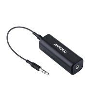 Mpow Ground Loop Noise Isolator for Car Audio / Home Stereo System with 3.5mm Audio Cable (Black)