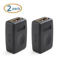 Cable Matters (2 Pack) Gold-Plated High Speed HDMI Female Coupler 3D &amp; 4K Resolution-Ready
