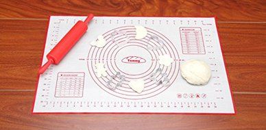 Baking Mat, KOOTIPS Premium Non-slip Silicone Pastry Mat Extra Large with Measurements for Silicone Baking Mat...