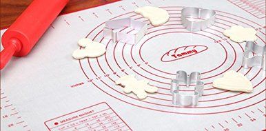 Baking Mat, KOOTIPS Premium Non-slip Silicone Pastry Mat Extra Large with Measurements for Silicone Baking Mat... N3