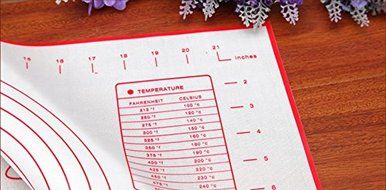 Baking Mat, KOOTIPS Premium Non-slip Silicone Pastry Mat Extra Large with Measurements for Silicone Baking Mat... N4