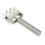 Roller Dockers Half size Plastic Barrel 3/8&quot; Stainless Pin w/ stainless steel handle &amp; plastic barrel w/ securely...