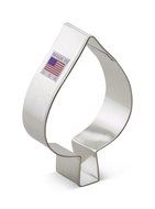 Ann Clark Spade Cookie Cutter - 3.75 Inches - Tin Plated Steel
