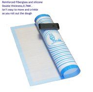 Super Kitchen Premium Food Grade Non-stick Silicone Baking Mat Pastry Mat with Measurements 16&#039;&#039; By 26&#039;&#039; for Dough... N10