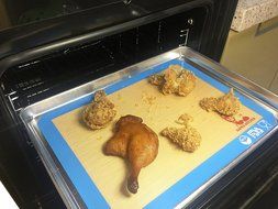 Super Kitchen Premium Food Grade Non-stick Silicone Baking Mat Pastry Mat with Measurements 16&#039;&#039; By 26&#039;&#039; for Dough... N17