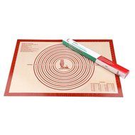 Super Kitchen Premium Food Grade Non-stick Silicone Baking Mat Pastry Mat with Measurements 16&#039;&#039; By 26&#039;&#039; for Dough... N22