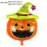 26 Pcs Halloween Inflatable Pumpkin &amp; Bat &amp;witch Decoration 16&quot; with 14 Letters&quot;HAPPY HALLOWEEN&quot; Thickened Gold...