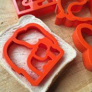 Lunch Punch Animal Shape Sandwich Cutters (Set of 4) N3