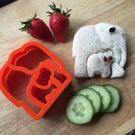 Lunch Punch Animal Shape Sandwich Cutters (Set of 4) N4