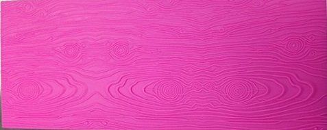 NY Cake Fondant Impression Mat, Wood Grain- Silicone N2