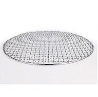 Chris-Wang Multi-Purpose Round Cross Wire Korean Charcoal Barbecue Pits Grill Grid/Indoor BBQ Carbon Baking Net... N4