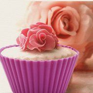 U Choicetore Silicone Baking Cup/Silicone Cupcake Cup/Muffin Silicone Cup/ Cupcake Liners Each with 8 Colors,... N3
