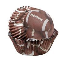 Wilton Standard Baking Cups, 36-Count, Football Color N3