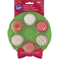 Wilton Christmas Wreath Mini Cupcake Liners 100-Count