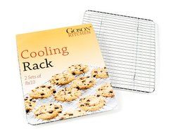 Goson Bakeware Baking, Cooling , Oven Roasting, Broiler Rack, 8in by 10in, Cross Wire, Chrome, Pack of 2, Compatible... N2