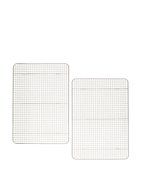 Goson Bakeware Baking, Cooling , Oven Roasting, Broiler Rack, 8in by 10in, Cross Wire, Chrome, Pack of 2, Compatible... N15