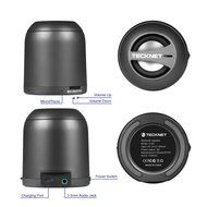 TeckNet&reg; S100 Ultra Mini Portable Bluetooth 4.0 Speaker with Super-Sized 3W Driver for iPhone 5S, 5C, 5, iPad... N2