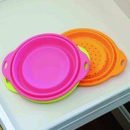 Jovilife Collapsible(Squish) Silicone Mixing Bowl,Green(9 Cups/71oz) N4
