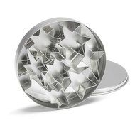 Patisse 7-Piece Cookie Cutter, Star Round Tin Box