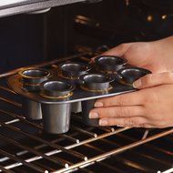 Wilton Cookie Shot Glass Non-Stick 6-Cavity Metal Pan Set Make Unique Treats N3
