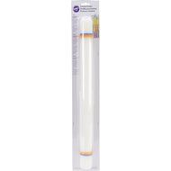Wilton 1907-1211 Fondant Gum Paste Rolling Pin with Rings, 20-Inch
