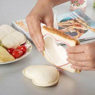 HuaYang Party Home Breakfast DIY Cookie Cutter Heart Shape Sandwich Toast Bread Mold Maker