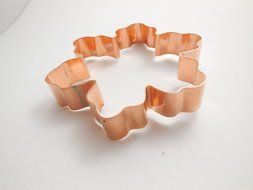 Copper Snowflake Cookie Cutter N2