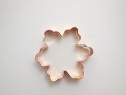 Copper Snowflake Cookie Cutter N3