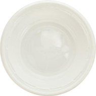 5-6 Oz Round Plastic Bowls 125 / Pack in White
