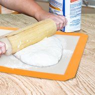 Artchros Pack of 2 - 11.6x16.5 inches Half Sheet Nonstick Silicone Baking Mat, No more messy cooking oils, sprays...