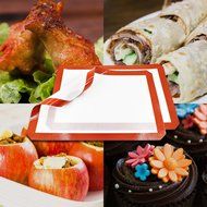 SENHAI Premium Silicone Baking Mat for Healthy Cooking, Parchment Paper Replacement for Cookies,Oven Reusable... N7