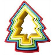 Stylish Home Bpa-free Plastic Cookie-cutter Multi-size Shapes Fruit, Vegetable, Cake, Tofu Cookie Cutter Set for... N8